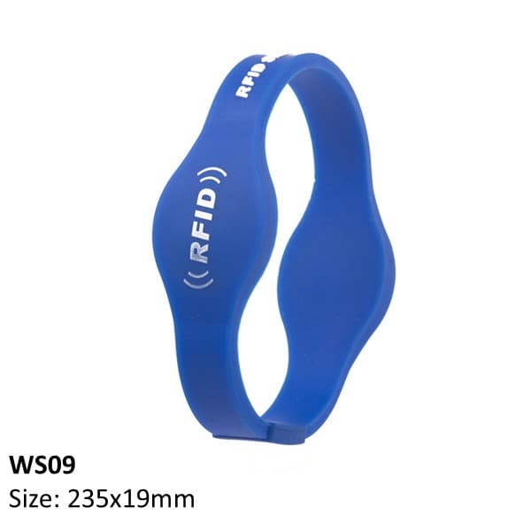 Dual Frequency Silicone RFID Bands WS09
