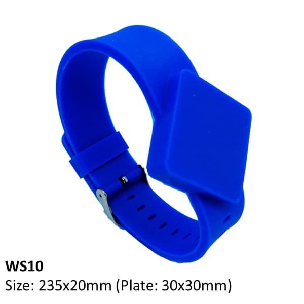 Durable Silicone RFID Wristband WS10