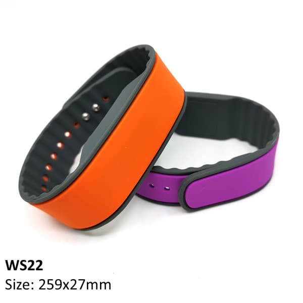 Waterpark Silicone RFID Wristband WS22