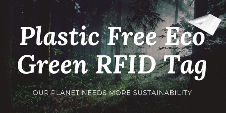 HUAYUAN Plastic Free Eco RFID Tag Technology