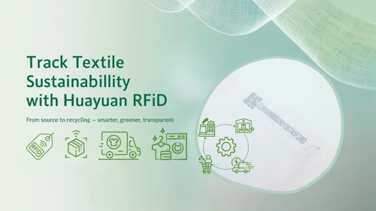 Gestione sostenibile del ciclo di vita dei tessuti con la tecnologia RFID